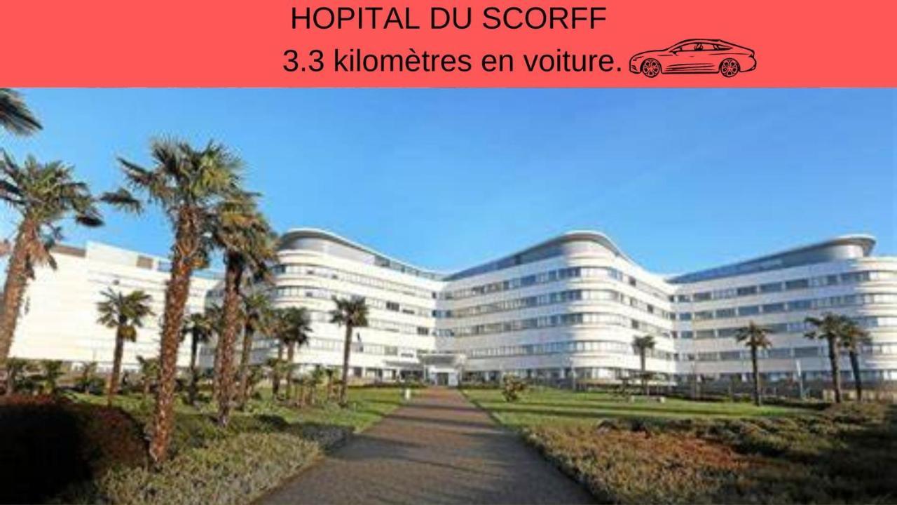 Centre Ville - Lumineux - Fibre Internet Haut Debit - Route Des Plages Lorient Exteriör bild